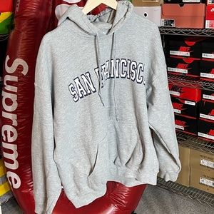San Francisco logo hoodie, size XL